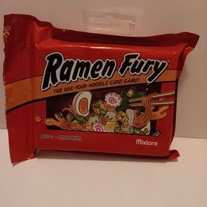 Mixlore Ramen Fury Noodle Card Game 2-5 Players New Sealed